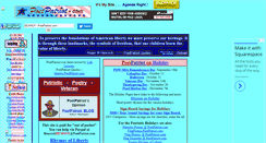 Desktop Screenshot of poetpatriot.com